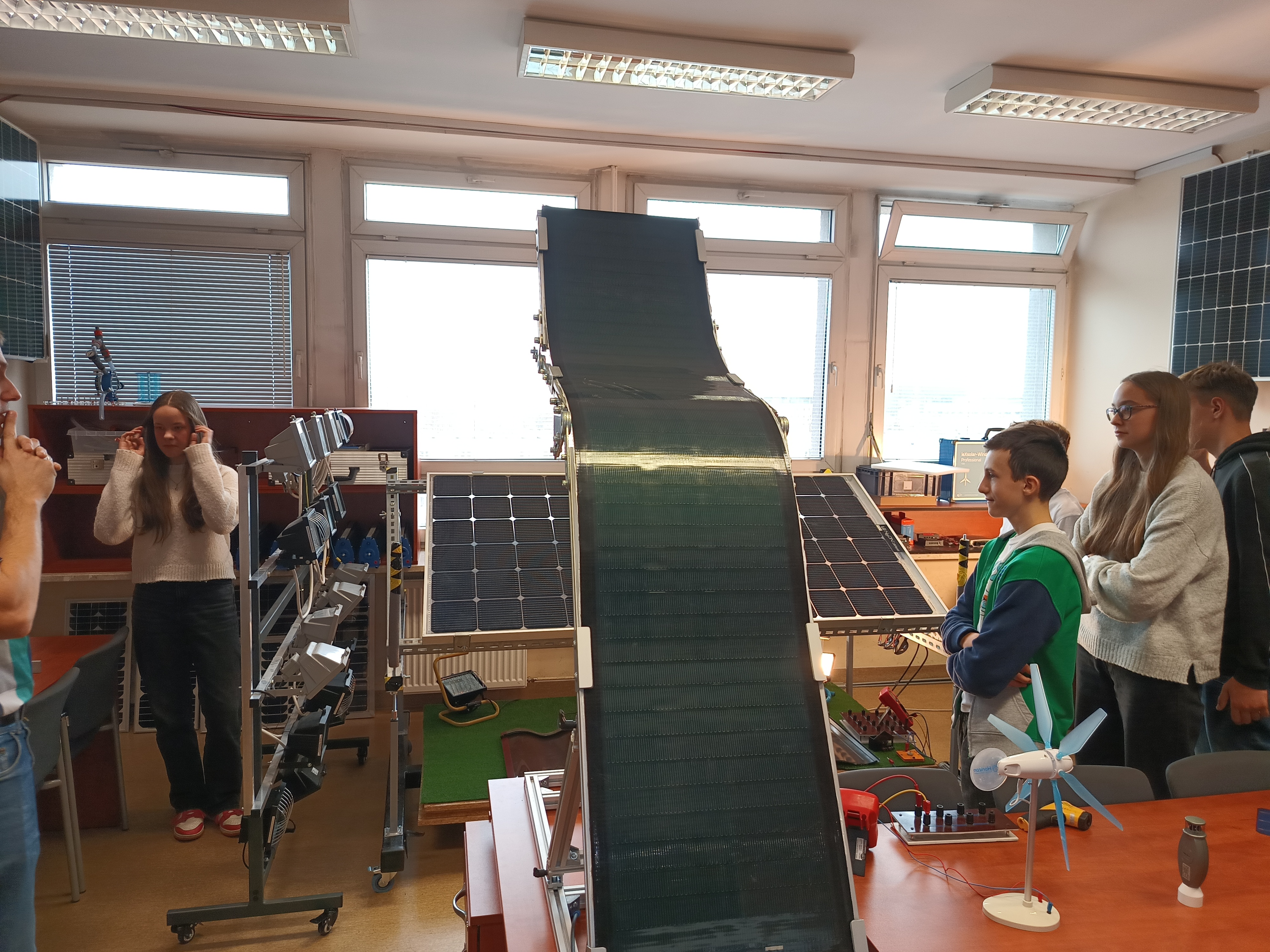 Uczniowie klasy 7 Szkoły Podstawowej nr 18 w Poznaniu odwiedzili nas (2)