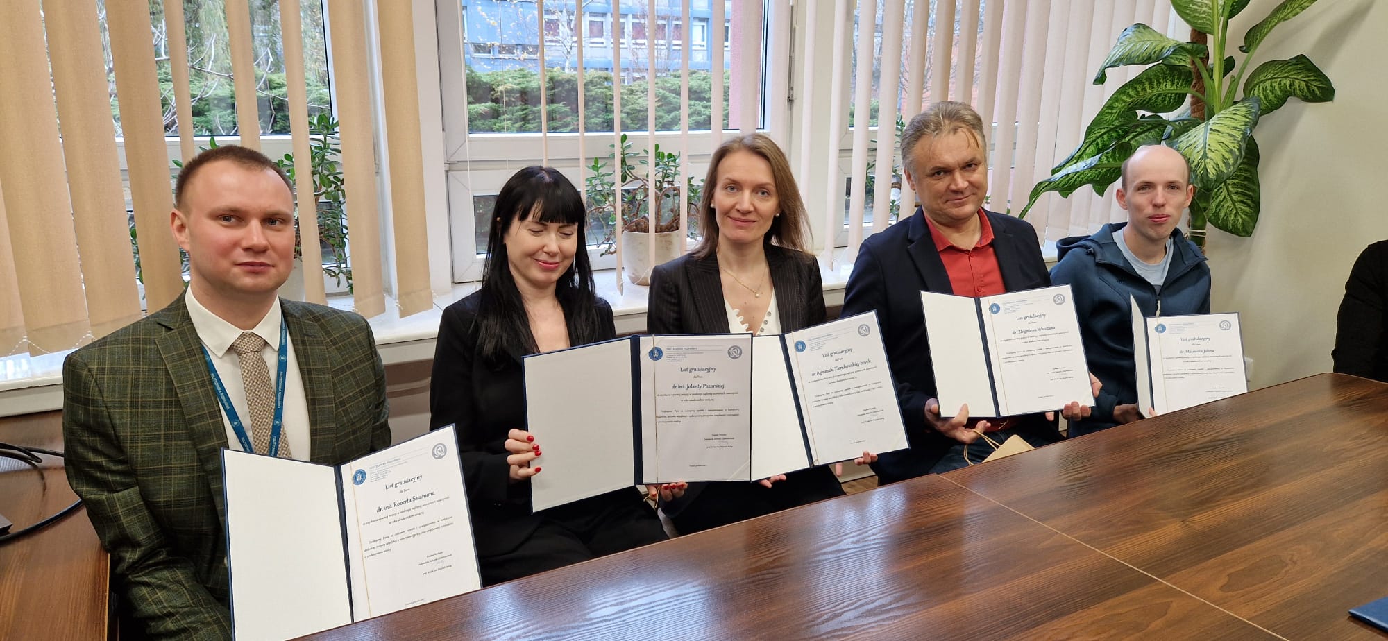 Nauczyciele akademiccy WARiE najwyżej ocenieni przez studentów w roku akademickim 2024/25 (2)