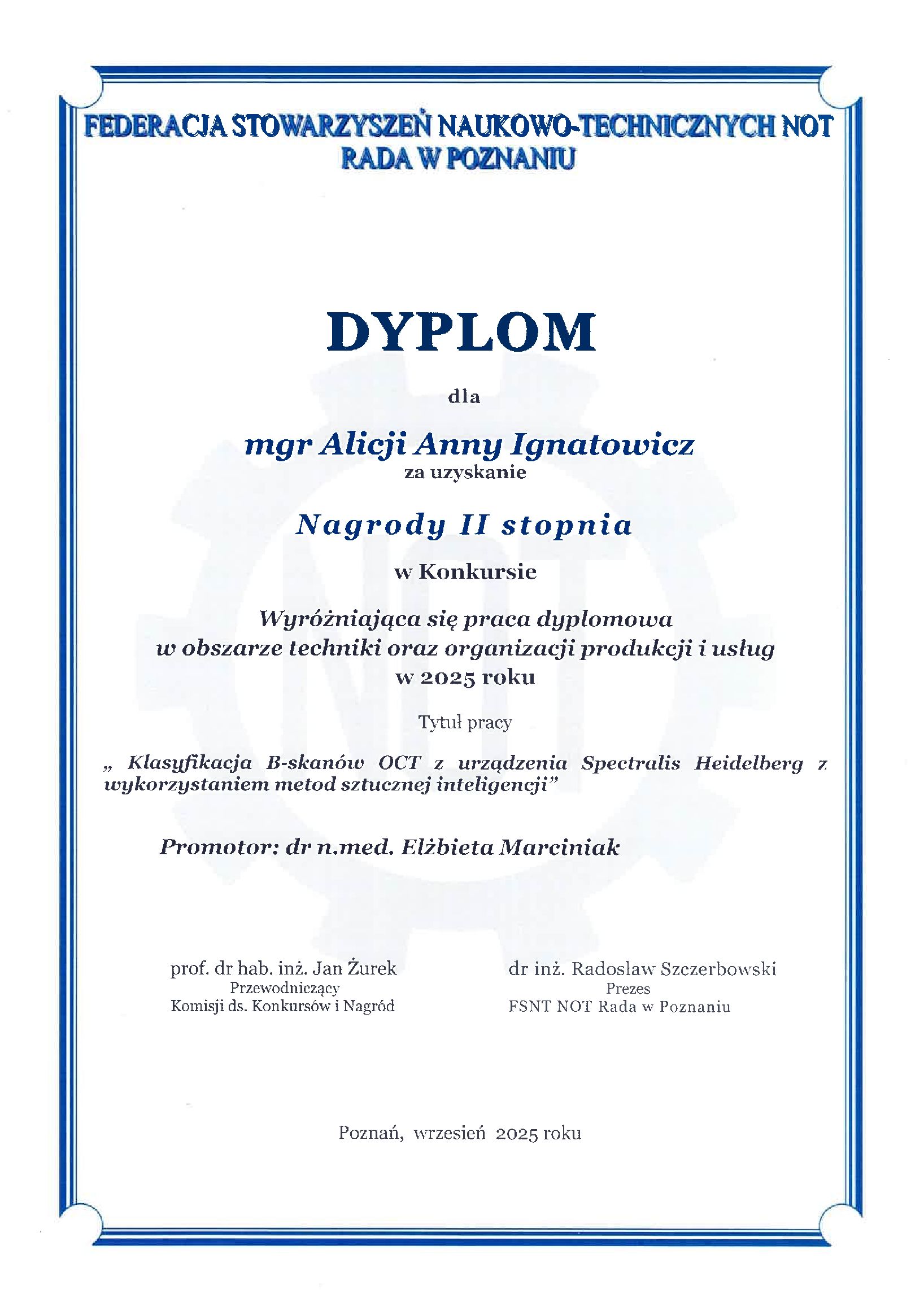 Dyplom Aligji Ignatowicz (1)
