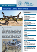 Automatic Control and Robotics