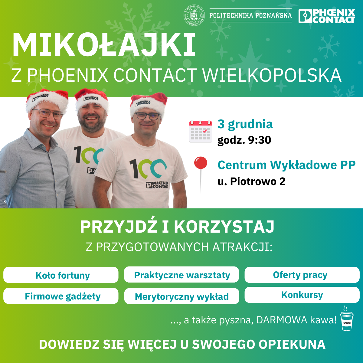 Mikołajkowe spotkanie z ekspertami Phoenix Contact