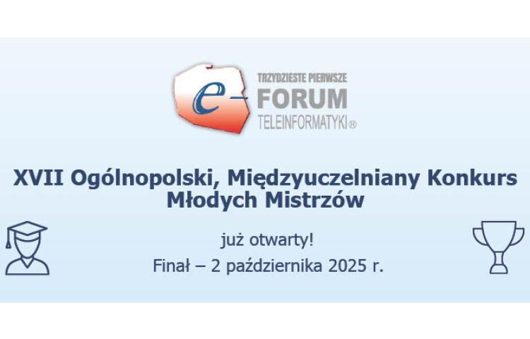 Konkurs Młodych Mistrzów - zgłoszenia
