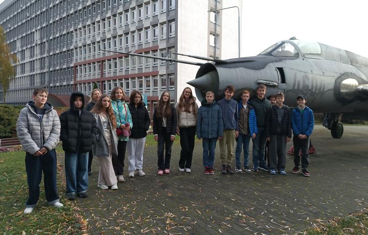 Uczniowie klasy 7 Szkoły Podstawowej nr 18 w Poznaniu odwiedzili nas