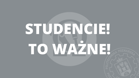 Studencie, to ważne!