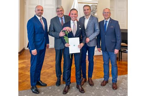 dr inż. Jakub Suder laureatem stypendium dla młodych badaczy z Poznania