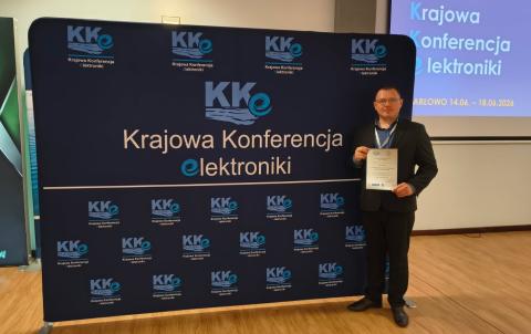 dr inż Piotr Góral z wyróżnieniem na KKE